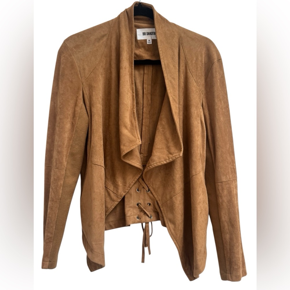 BB Dakota Camel Suede style Women's jacket